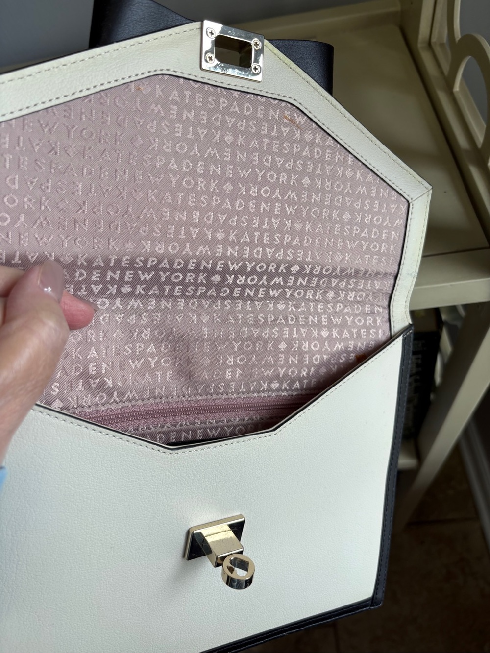 Kate Spade Envelope Clutch with Bow - Picture 5 of 7